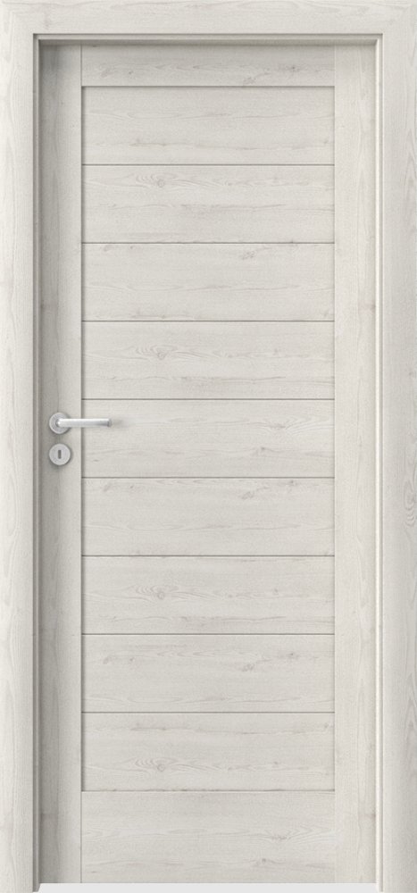 Posuvné interiérové dveře VERTE C - C0 - dýha Portasynchro 3D - borovice norská