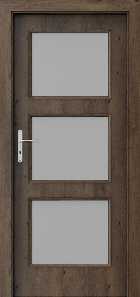 Interiérové dveře PORTA NOVA 4.4 - dýha Portaperfect 3D - dub jižní