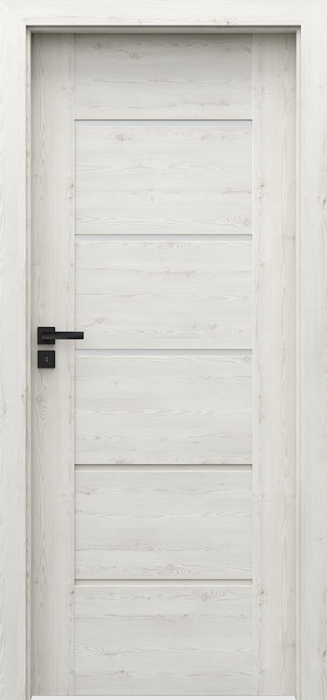 Posuvné interiérové dveře VERTE PREMIUM E - E3 - dýha Portasynchro 3D - borovice norská