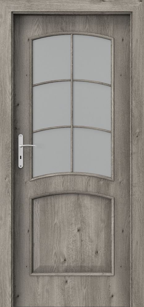 Interiérové dveře PORTA NOVA 6.2 - dýha Portaperfect 3D - dub Sibiřský