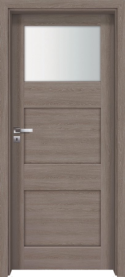 Interiérové dveře INVADO FOSSANO 2 - Eco-Fornir forte - dub šedý B476