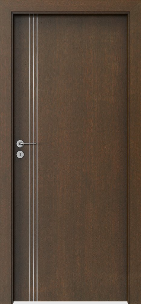 Interiérové dveře PORTA NATURA LINE B.1 - přírodní dýha Satin - mocca