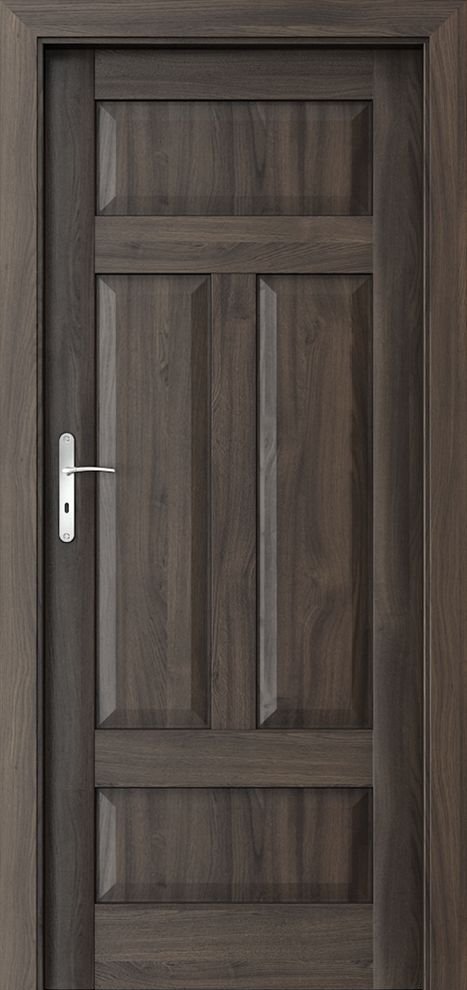 Posuvné interiérové dveře PORTA HARMONY B.0 - dýha Portasynchro 3D - dub tmavý