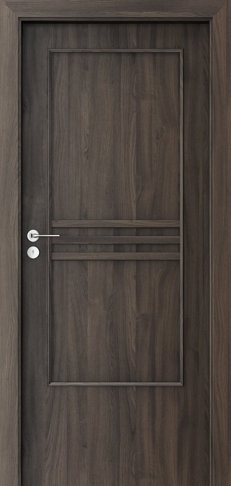 Interiérové dveře PORTA STYL 3 - plne - dýha Portasynchro 3D - dub šarlatový