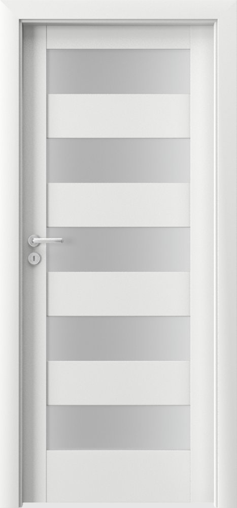 Interiérové dveře VERTE C - C5 - folie Premium - bílá