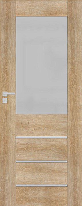 Interiérové dveře DRE PREMIUM 10 - dekorativní dýha 3D - jilm