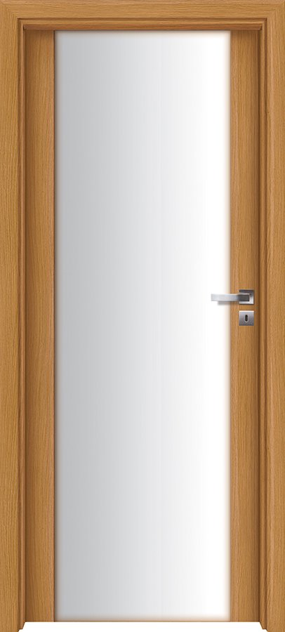 Interiérové dveře INVADO D´ARTAGNAN 1 - Eco-Fornir forte - dub eterno B474