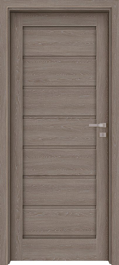 Interiérové dveře INVADO LINEA FORTE 1 - Eco-Fornir forte - dub šedý B476