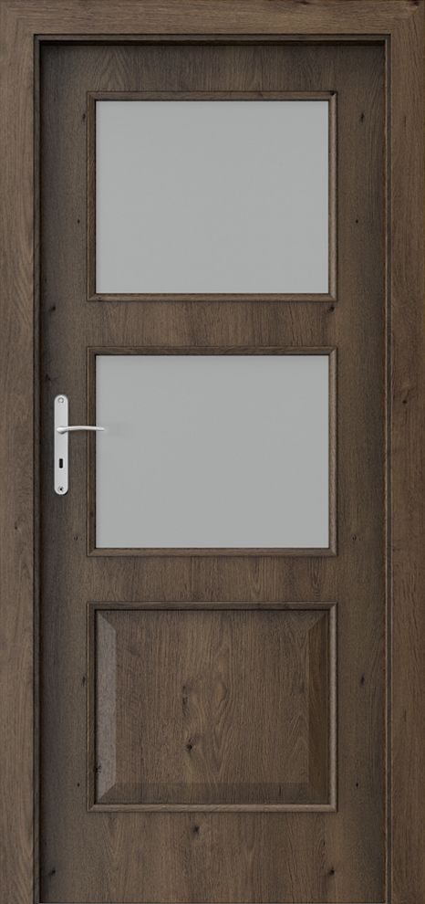 Posuvné interiérové dveře PORTA NOVA 4.3 - dýha Portaperfect 3D - dub jižní