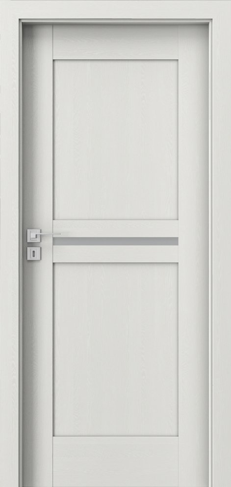 Posuvné interiérové dveře PORTA KONCEPT B.1 - dýha Portasynchro 3D - wenge bílá