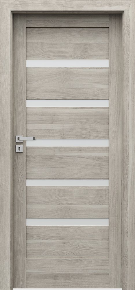 Interiérové dveře VERTE HOME H - H5 - dýha Portasynchro 3D - akát stříbrný