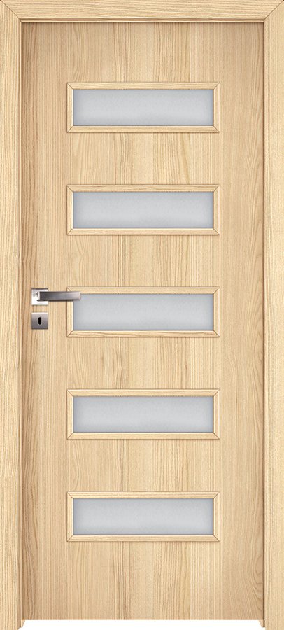 Posuvné interiérové dveře INVADO GEMINI 1 - dýha Enduro - coimbra B402