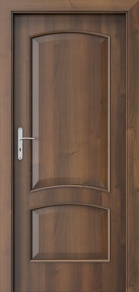 Interiérové dveře PORTA NOVA 6.3 - dýha Portadecor - ořech