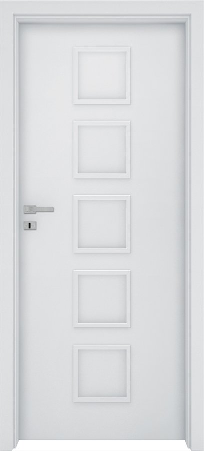 Interiérové dveře INVADO TORINO 1 - dýha Enduro - bílá B134