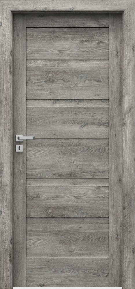 Interiérové dveře VERTE HOME H - H0 - dýha Portaperfect 3D - dub Sibiřský