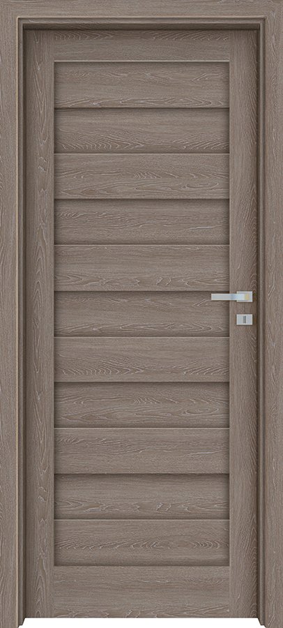 Interiérové dveře INVADO LIVATA 1 - Eco-Fornir forte - dub šedý B476