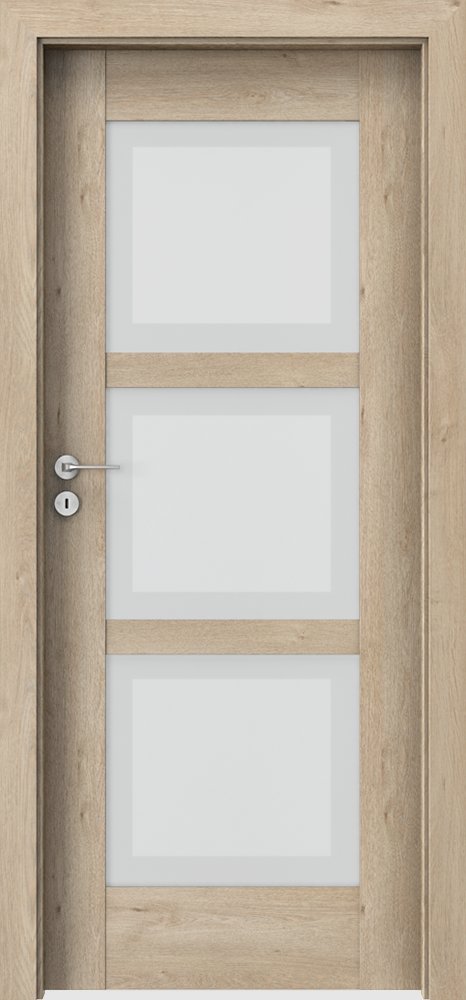 Interiérové dveře PORTA INSPIRE B.3 - dýha Portaperfect 3D - dub klasický