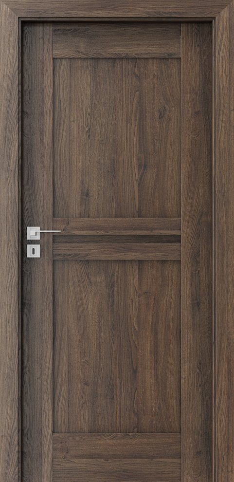 Interiérové dveře PORTA KONCEPT B.0 - dýha Portasynchro 3D - dub šarlatový