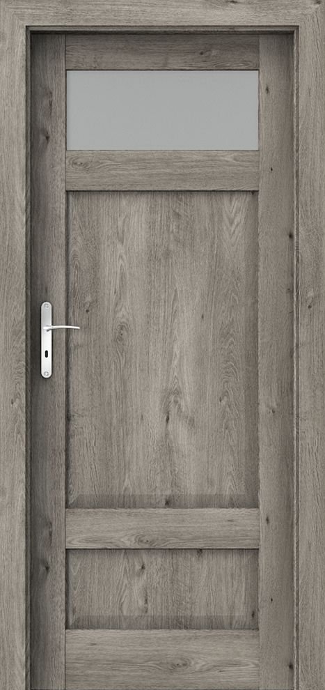 Interiérové dveře PORTA HARMONY C.1 - dýha Portaperfect 3D - dub Sibiřský