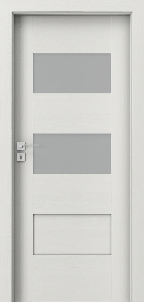 Interiérové dveře PORTA KONCEPT K.2 - dýha Portasynchro 3D - wenge bílá