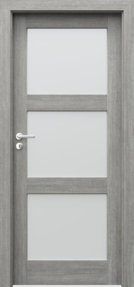 Posuvné interiérové dveře PORTA BALANCE D.3 - Portalamino - dub stříbřitý