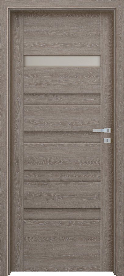 Interiérové dveře INVADO VERSANO 2 - Eco-Fornir forte - dub šedý B476