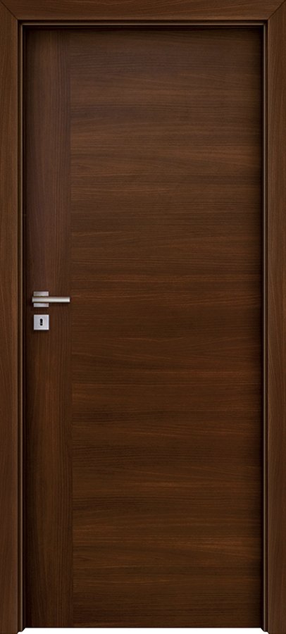 Posuvné interiérové dveře INVADO TAURUS - dýha Enduro - kaštan B288
