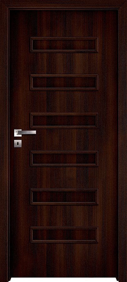 Interiérové dveře INVADO VIRGO 3 - dýha Enduro - eben B406