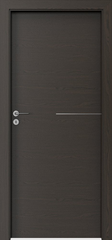 Interiérové dveře PORTA NATURA LINE G.1 - přírodní dýha Select - ořech tmavý