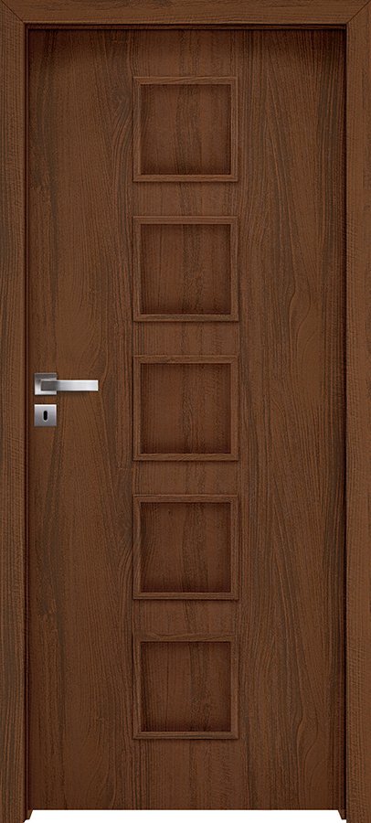 Interiérové dveře INVADO TORINO 1 - dýha Enduro - ořech B339
