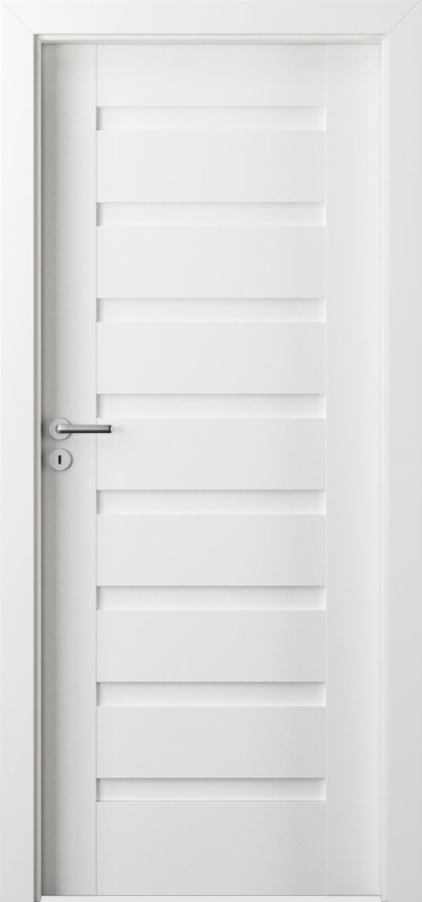 Posuvné interiérové dveře VERTE PREMIUM D - D0 - folie Premium - bílá
