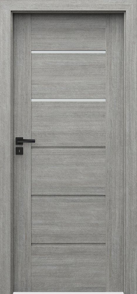 Interiérové dveře VERTE PREMIUM E - E2 - Portalamino - dub stříbřitý