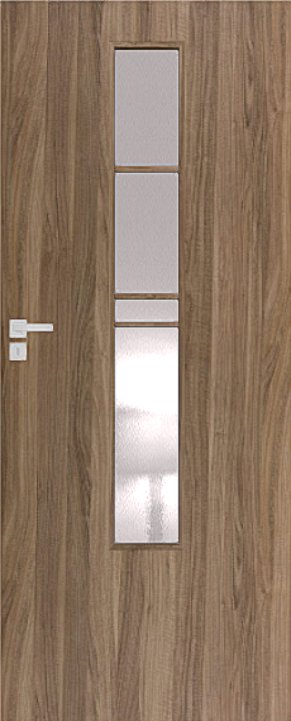 Interiérové dveře DRE ARTE B 40 - dekorativní dýha 3D - ořech americký
