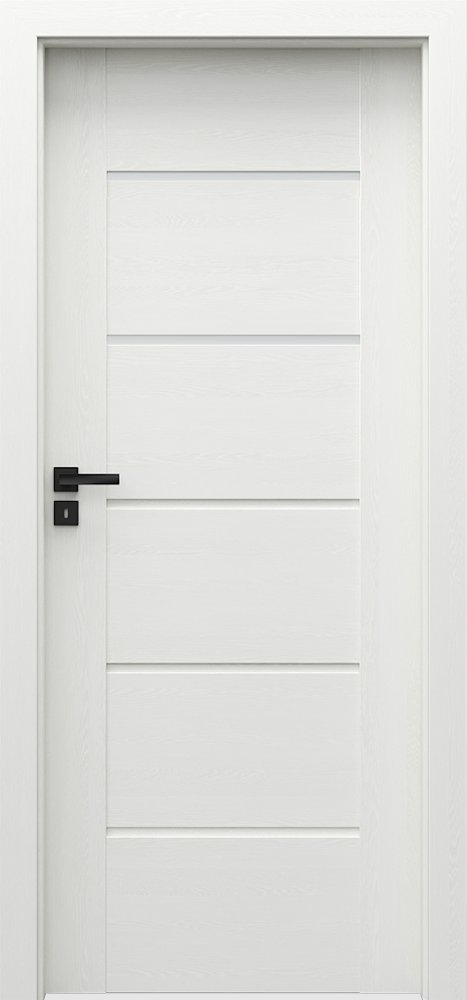 Interiérové dveře VERTE PREMIUM E - E2 - dýha Portasynchro 3D - wenge bílá