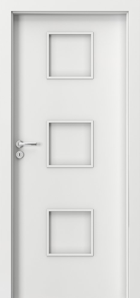 Interiérové dveře PORTA FIT C.0 - dýha CPL HQ 0,2 - bílá