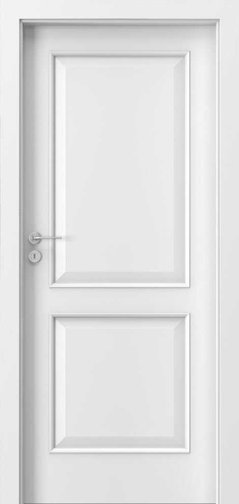 Posuvné interiérové dveře PORTA NOVA 3.1 - dýha Portadecor - bílá