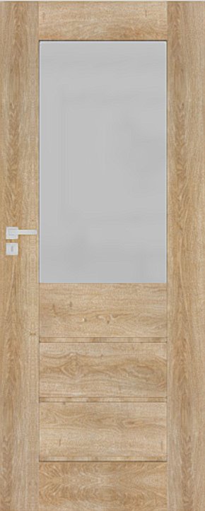 Interiérové dveře DRE PREMIUM 6 - dekorativní dýha 3D - jilm