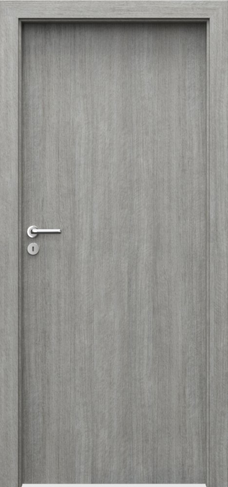 Interiérové dveře PORTA DECOR - model P - Portalamino - dub stříbřitý