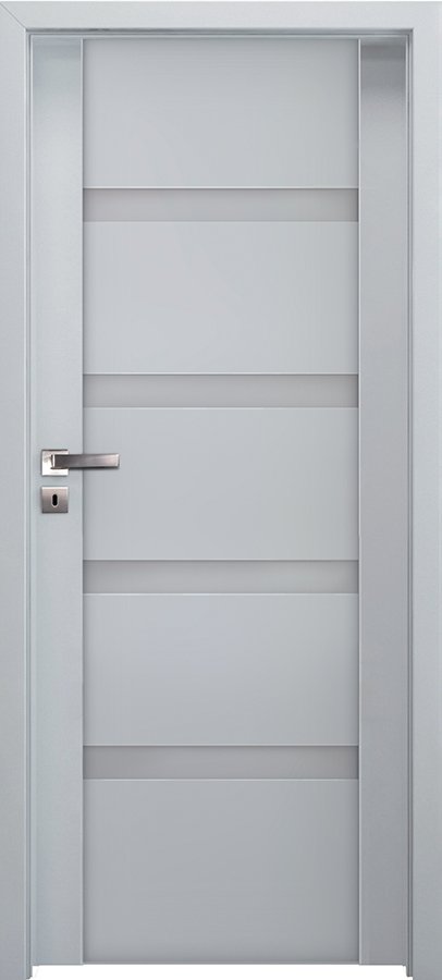 Posuvné interiérové dveře INVADO CORATO 1 - Eco-Fornir laminát CPL - bílá B490