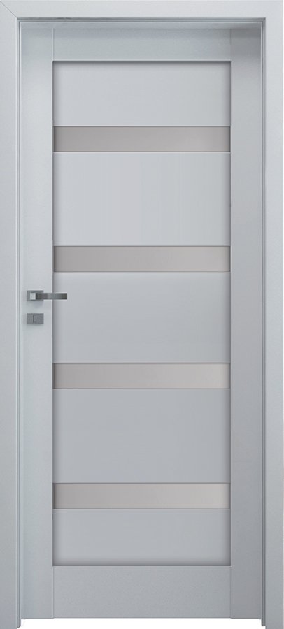 Interiérové dveře INVADO MARTINA 5 - Eco-Fornir laminát CPL - bílá B490