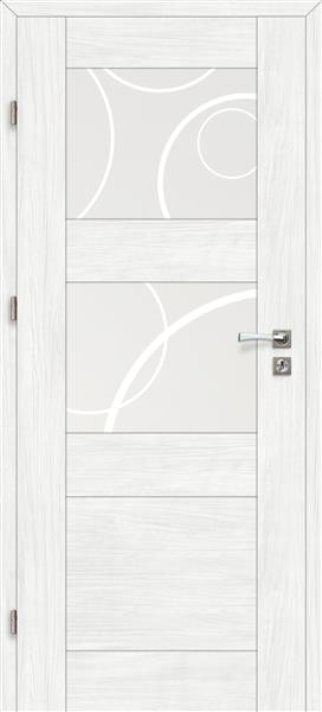 Interiérové dveře VOSTER TANGO 20 - dýha Platinium - bianco