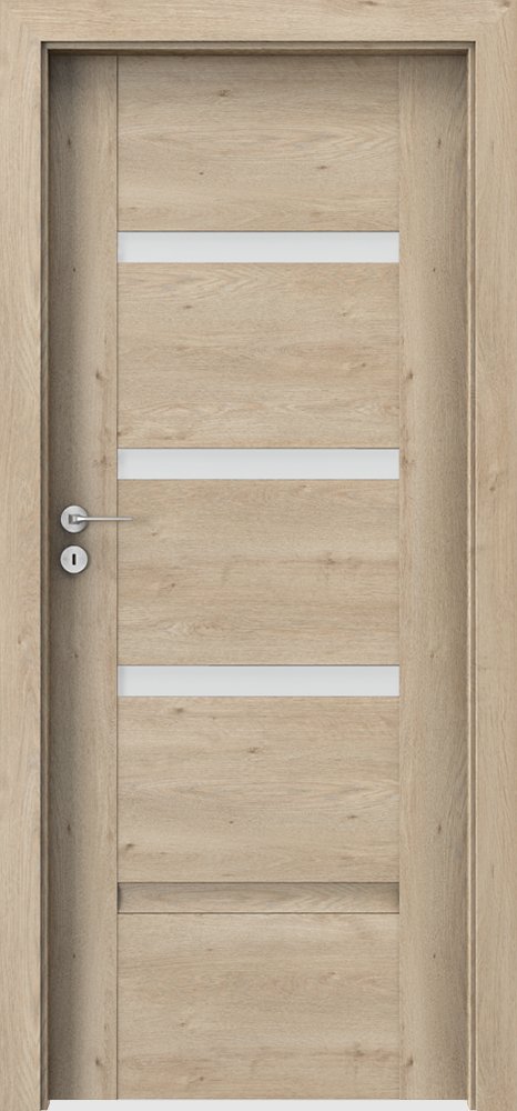 Interiérové dveře PORTA INSPIRE C.3 - dýha Portaperfect 3D - dub klasický