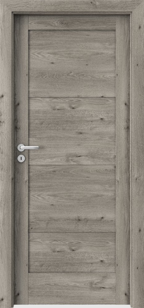 Interiérové dveře VERTE L - L0 - dýha Portaperfect 3D - dub Sibiřský