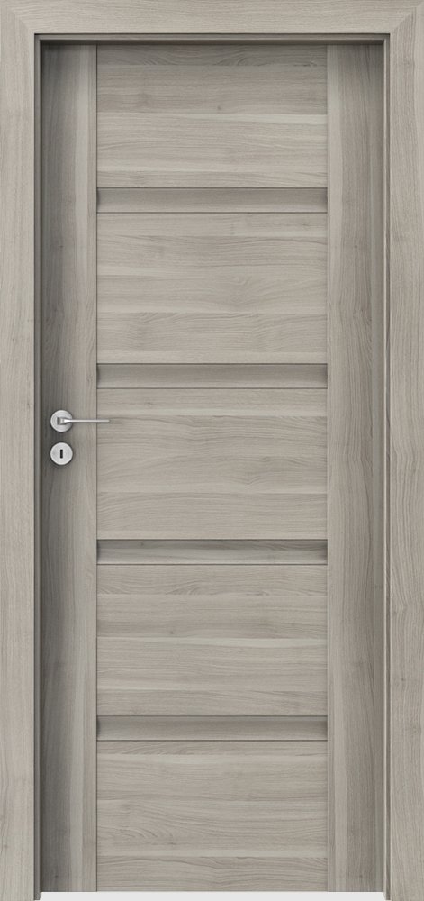 Posuvné interiérové dveře PORTA INSPIRE C.0 - dýha Portasynchro 3D - akát stříbrný
