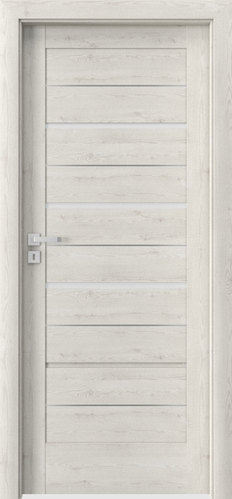 Interiérové dveře VERTE G - G3 intarzie - dýha Portasynchro 3D - borovice norská
