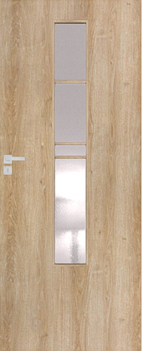 Interiérové dveře DRE ARTE B 40 - dekorativní dýha 3D - jilm