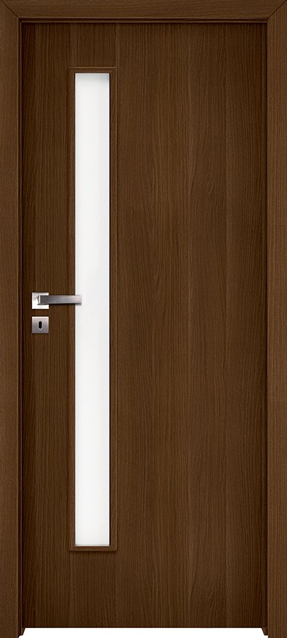 Interiérové dveře INVADO LIBRA - Eco-Fornir forte - ořech duro B473