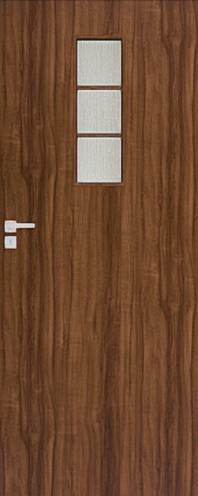 Interiérové dveře DRE STANDARD 50s - dýha DRE-Cell - ořech