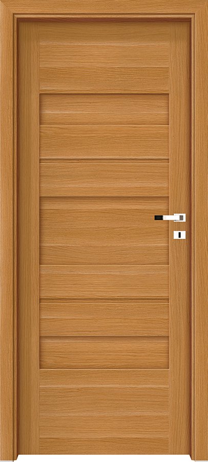 Interiérové dveře INVADO PASARO 1 - Eco-Fornir forte - dub eterno B474