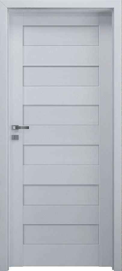 Posuvné interiérové dveře INVADO NOGARO 1 - Eco-Fornir laminát CPL - bílá B490
